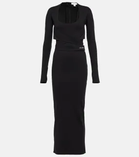 Alaia Jersey midi dress