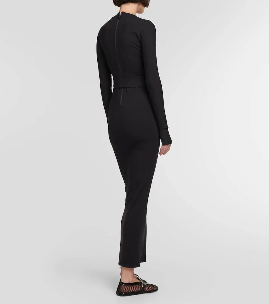 Alaia Jersey midi dress