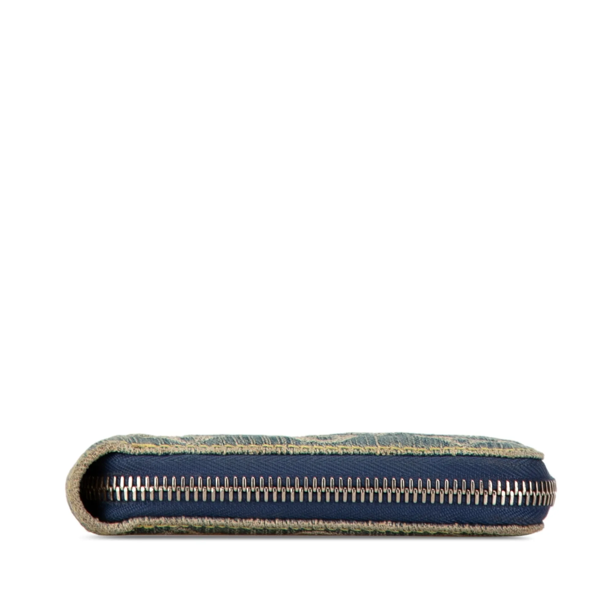 Blue Louis Vuitton Monogram Denim Zippy Wallet