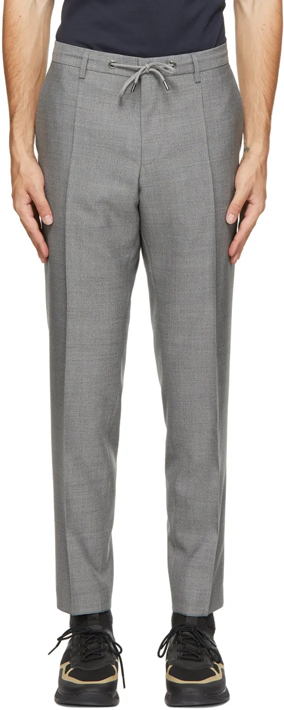 Boss Grey Bardon Trousers