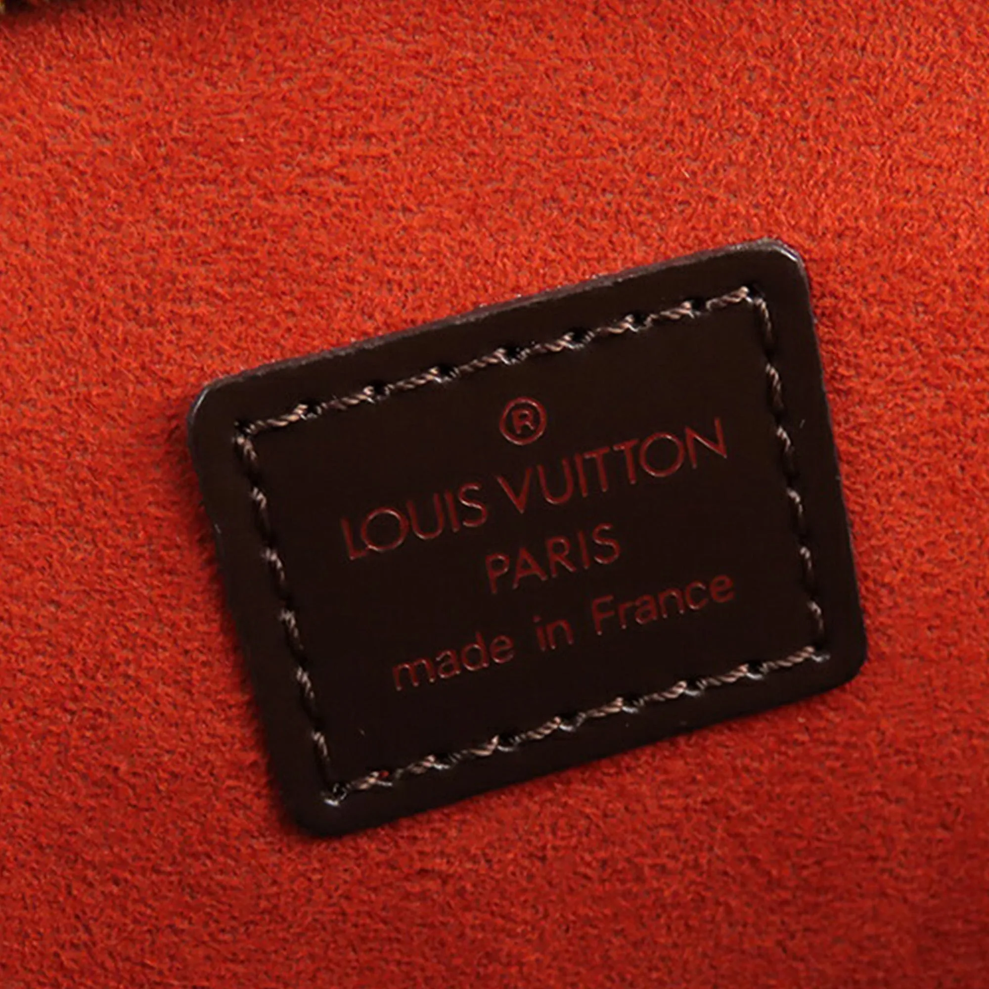 Brown Louis Vuitton Damier Ebene Venice Sac Plat GM Tote Bag