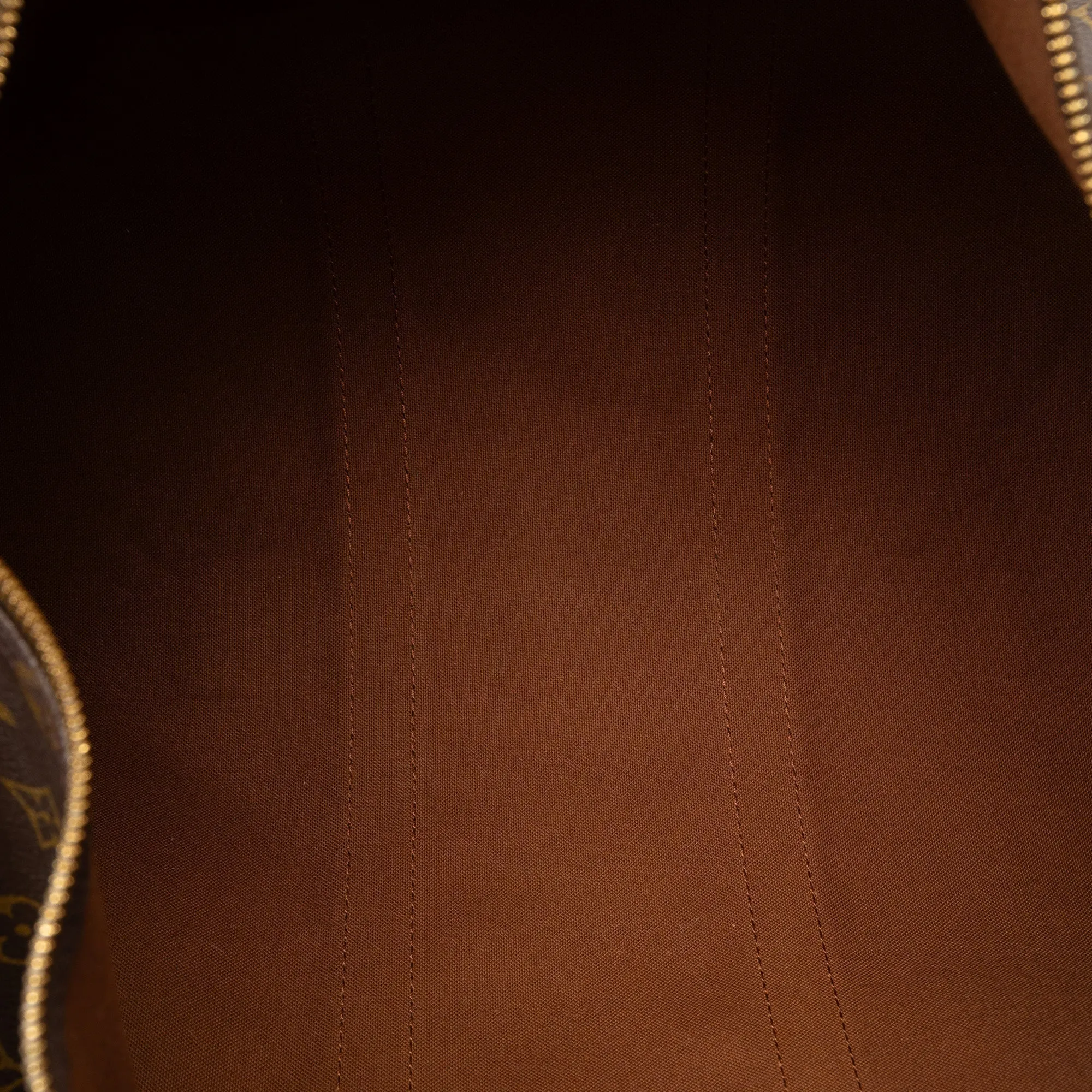 Brown Louis Vuitton Monogram Keepall 45 Travel Bag