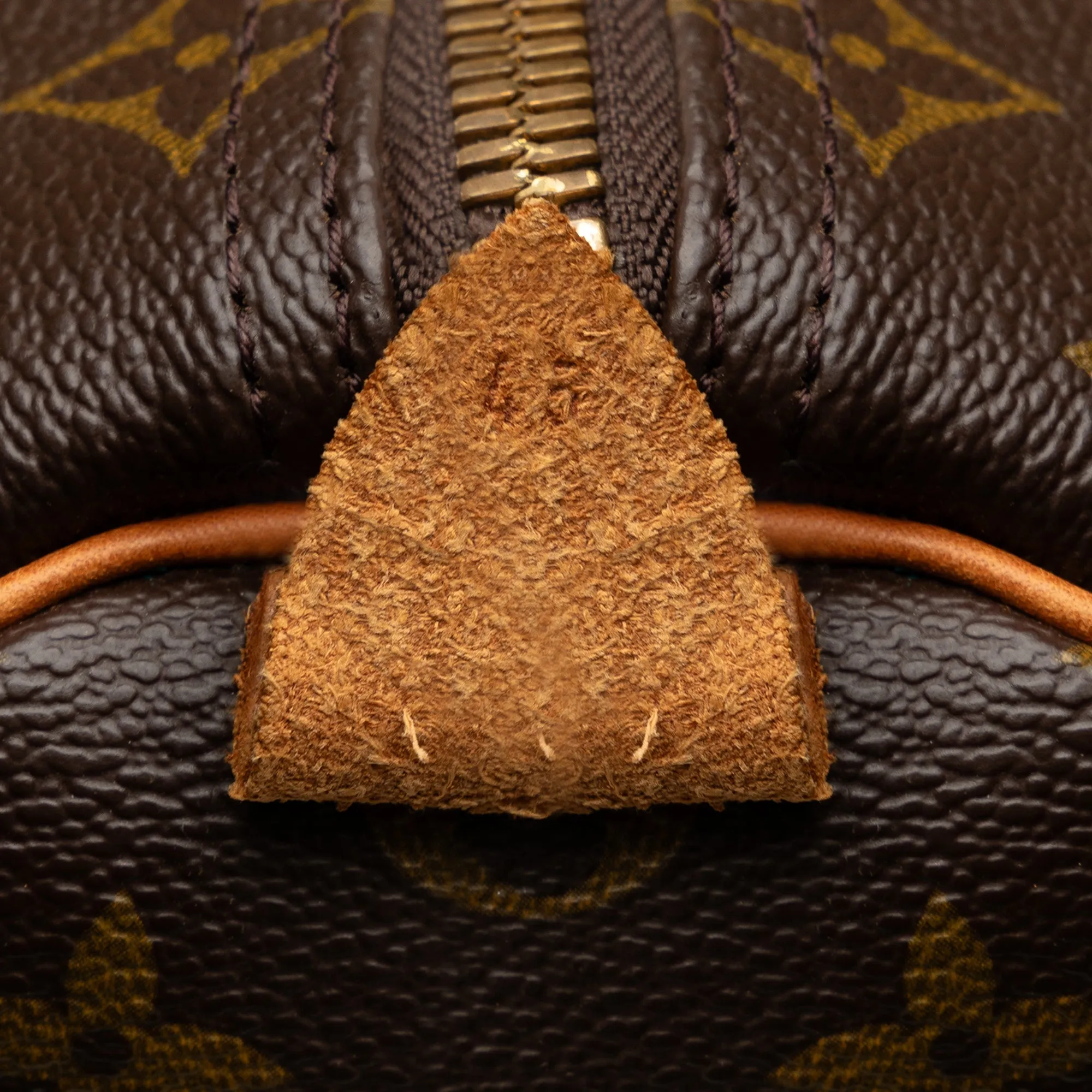 Brown Louis Vuitton Monogram Keepall 45 Travel Bag
