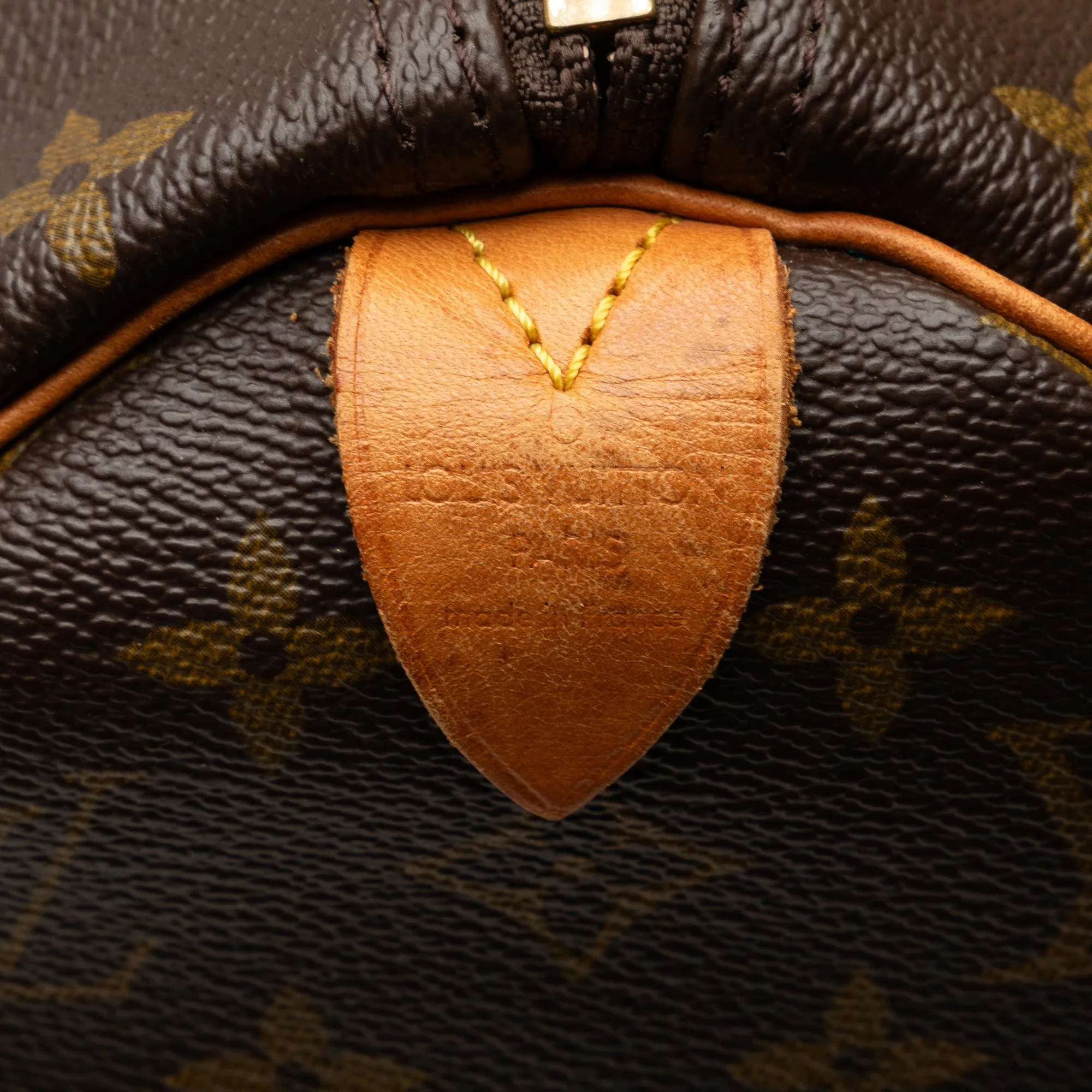 Brown Louis Vuitton Monogram Keepall 45 Travel Bag