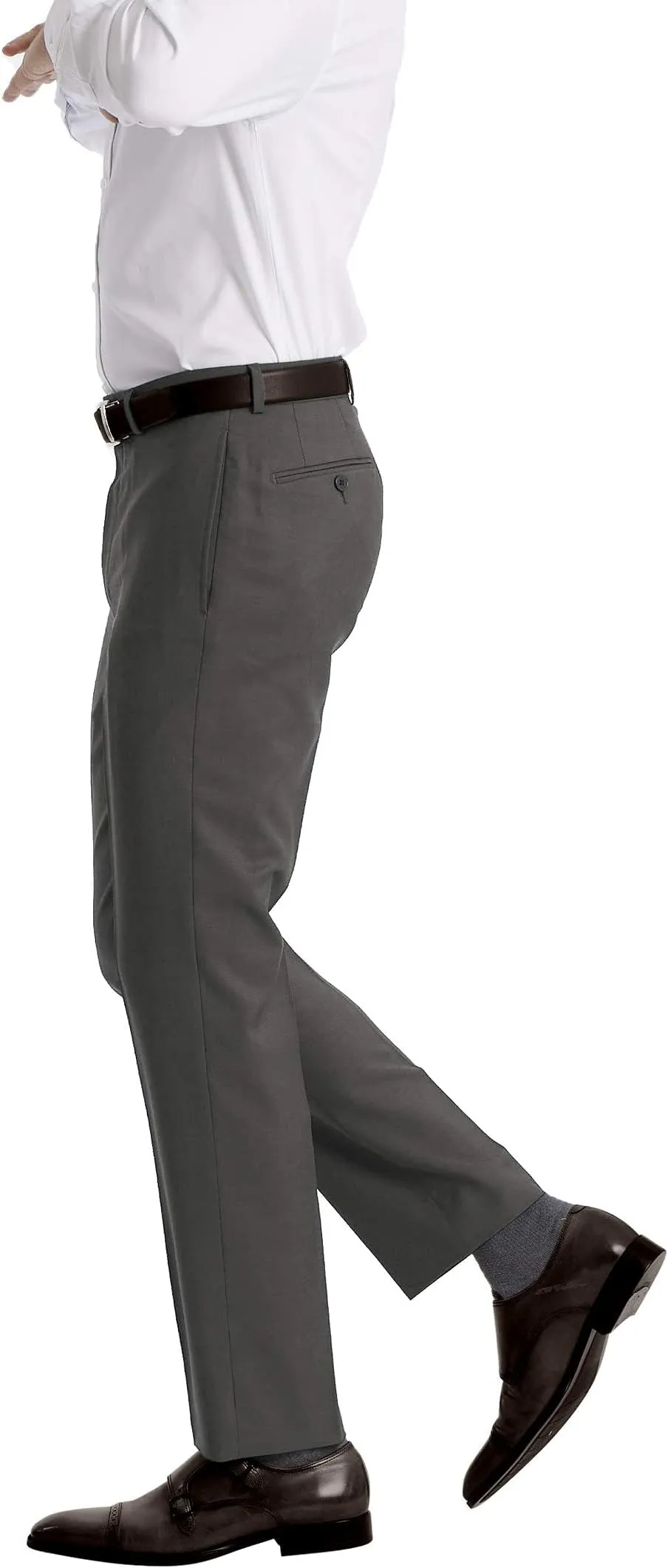 Calvin Klein Men's Slim Fit Dress Pants, Medium Gray