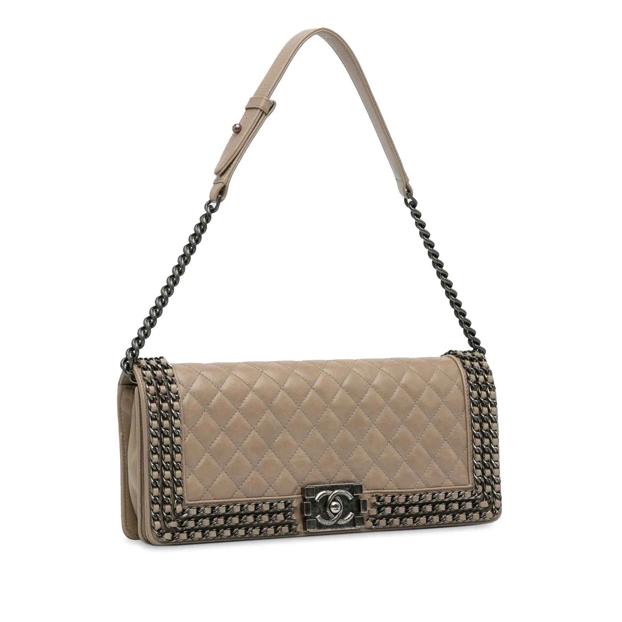 Chanel Classic Long Boy Flap Bag (SHG-PRcNkO)
