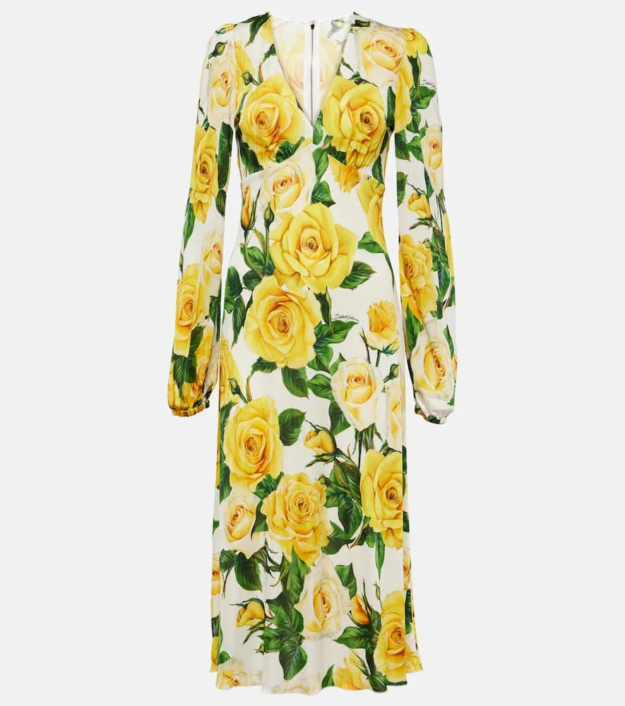 Dolce&Gabbana Floral midi dress