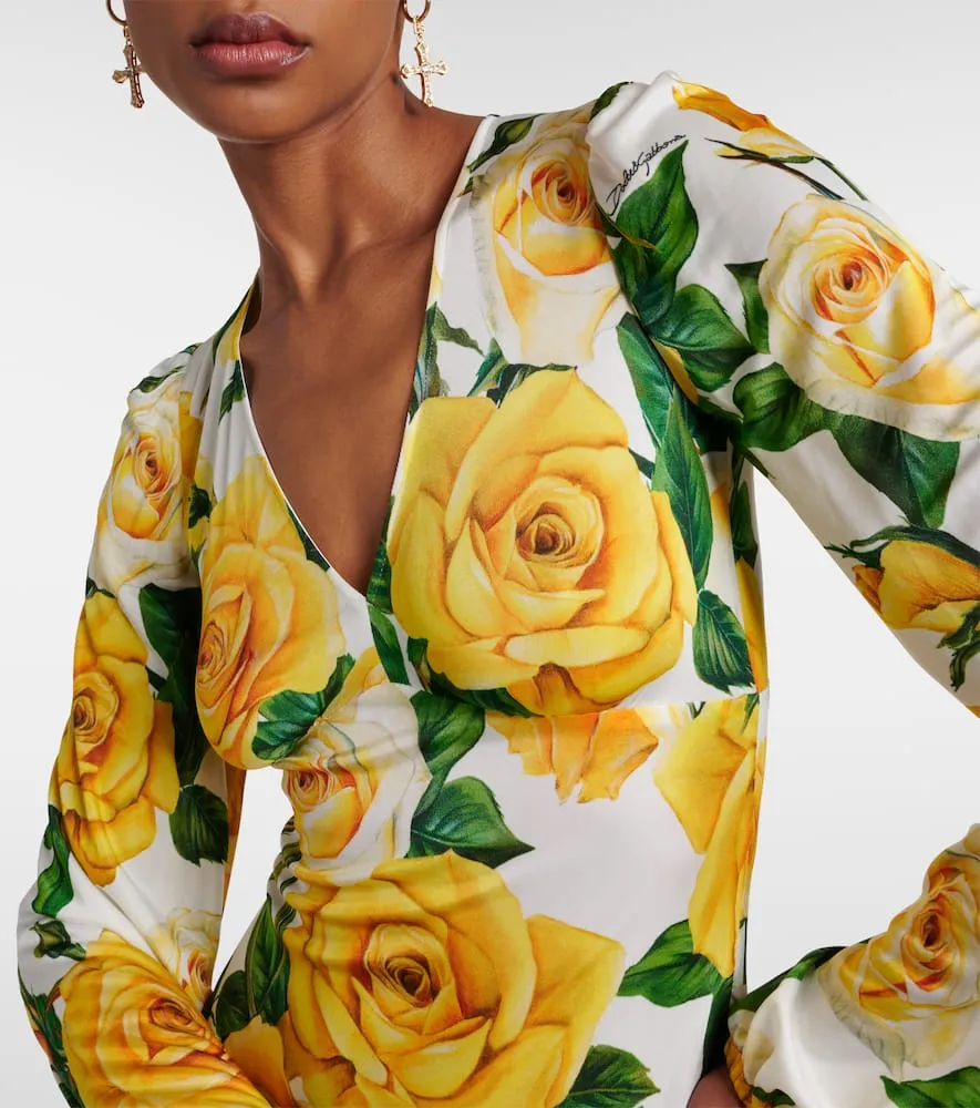 Dolce&Gabbana Floral midi dress