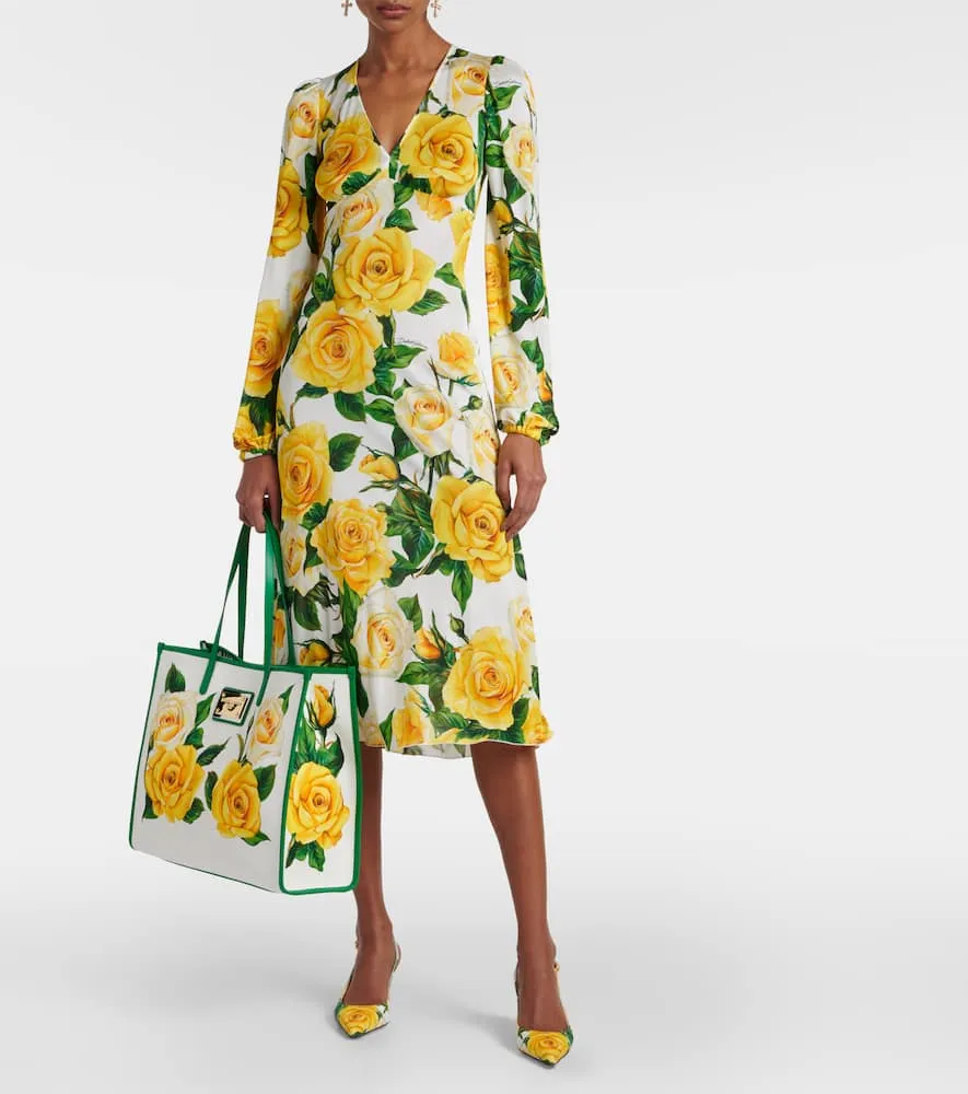 Dolce&Gabbana Floral midi dress