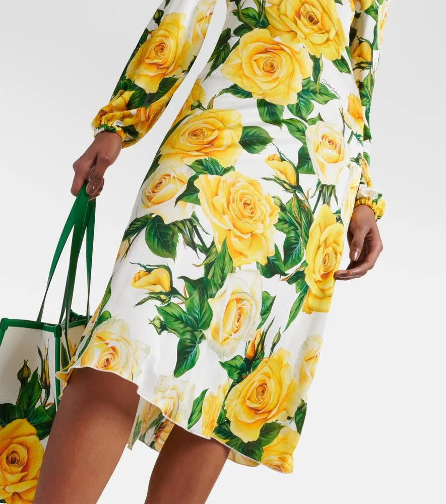 Dolce&Gabbana Floral midi dress