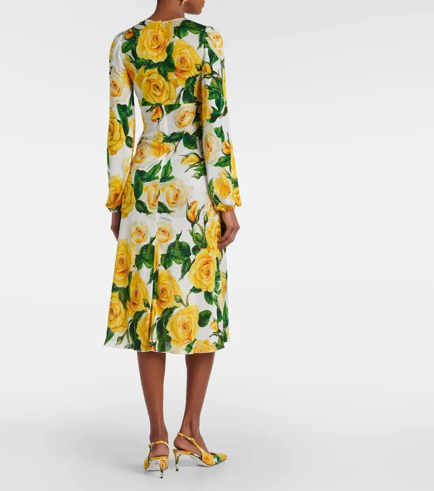 Dolce&Gabbana Floral midi dress