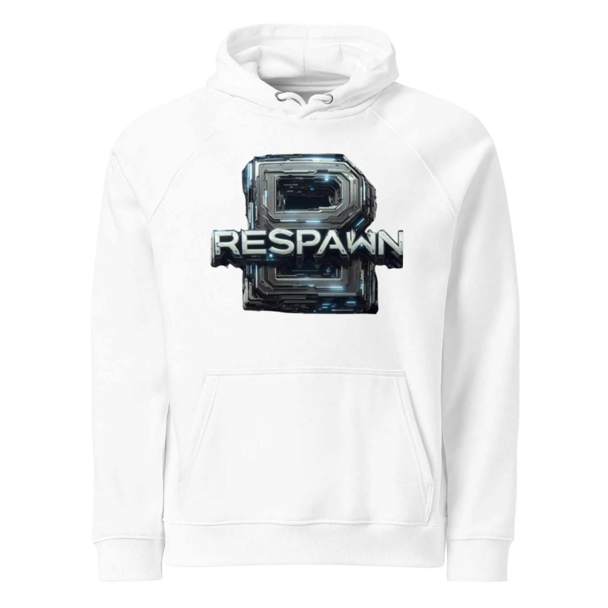 DUO MODERN "RESPAWN" Unisex Eco Raglan Hoodie