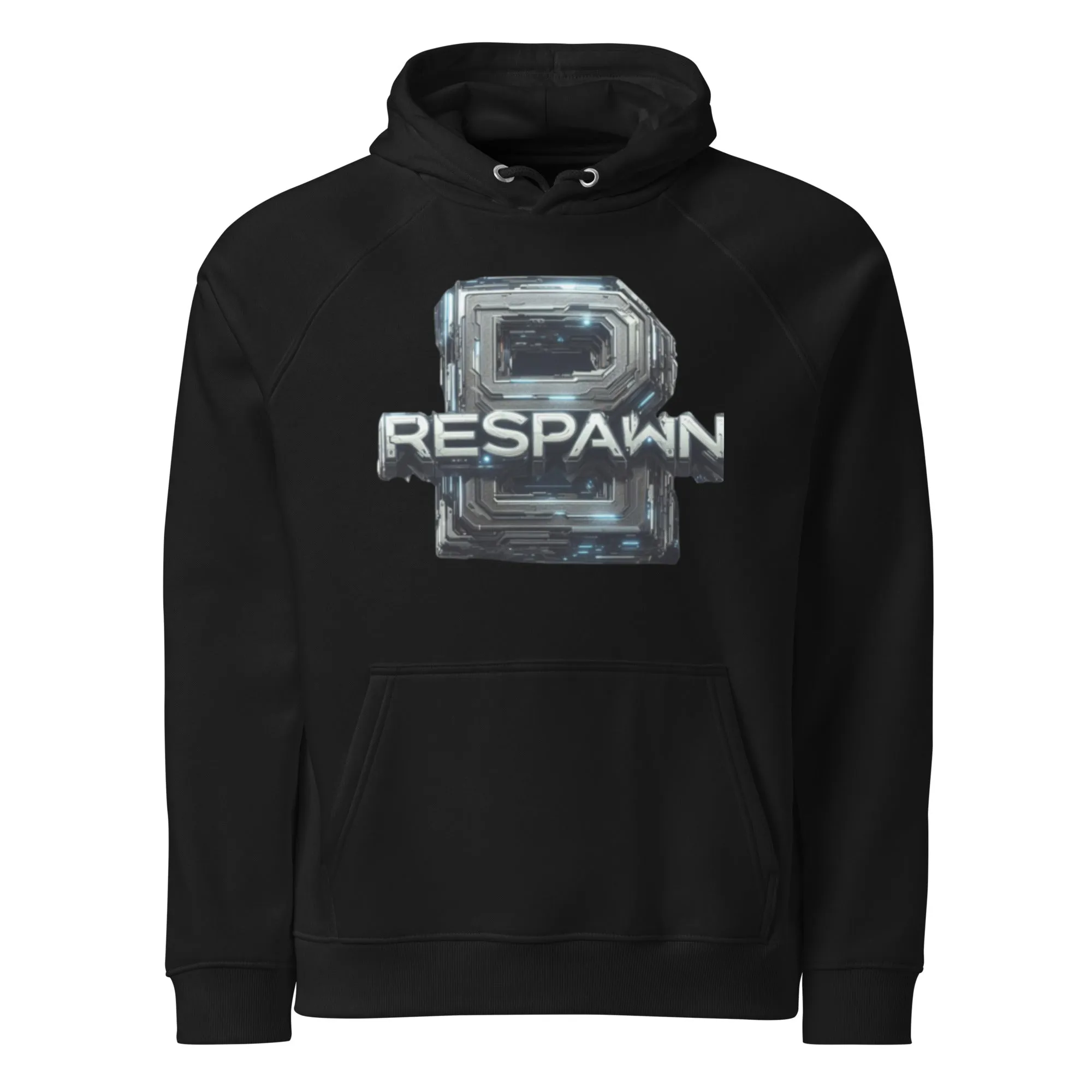 DUO MODERN "RESPAWN" Unisex Eco Raglan Hoodie