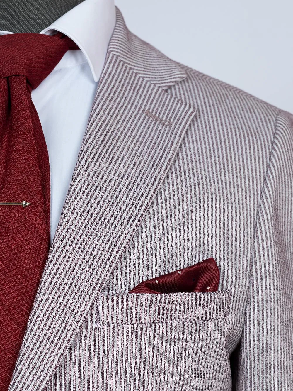 Eliezer White Set Blazer Linen Suit