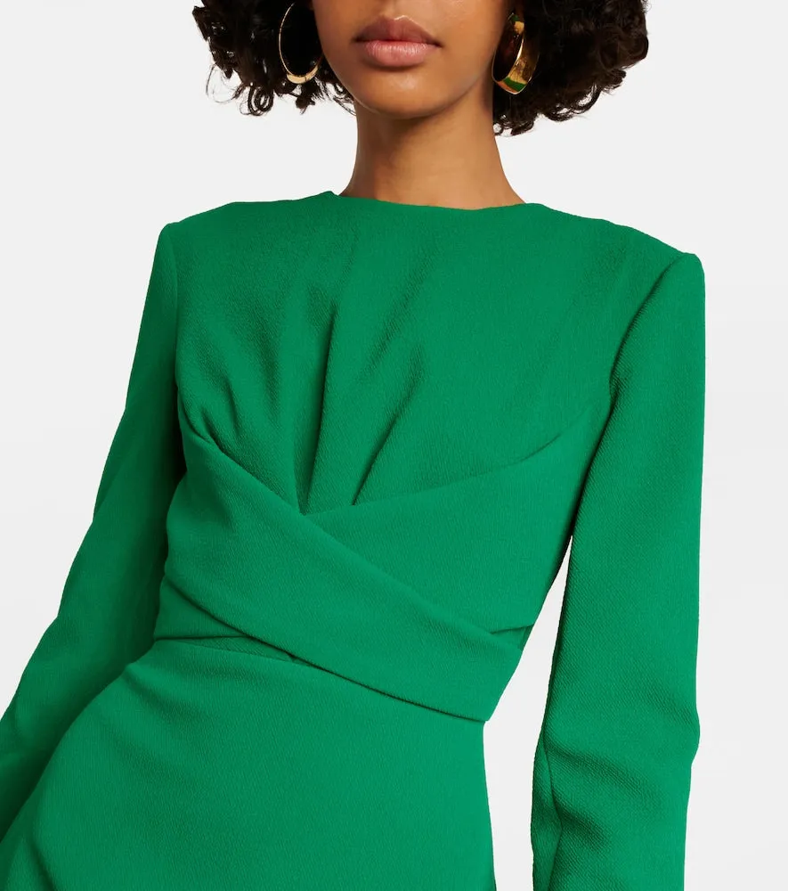 Emilia Wickstead Elta crêpe midi dress