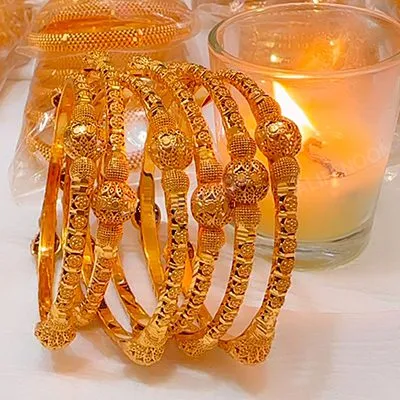 Gold Dipped Bangles
