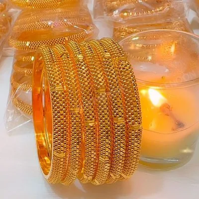 Gold Dipped Bangles