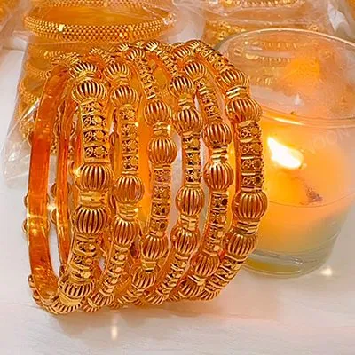 Gold Dipped Bangles