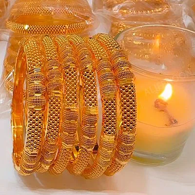 Gold Dipped Bangles
