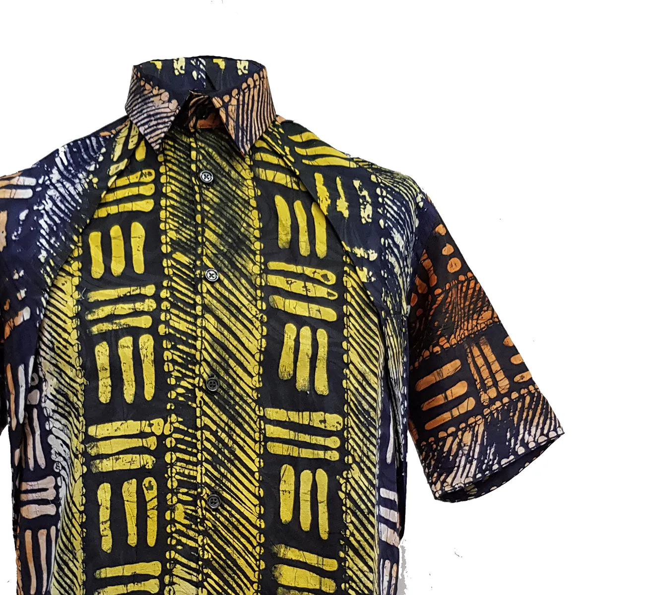 Hand Dyed Adire Shirt