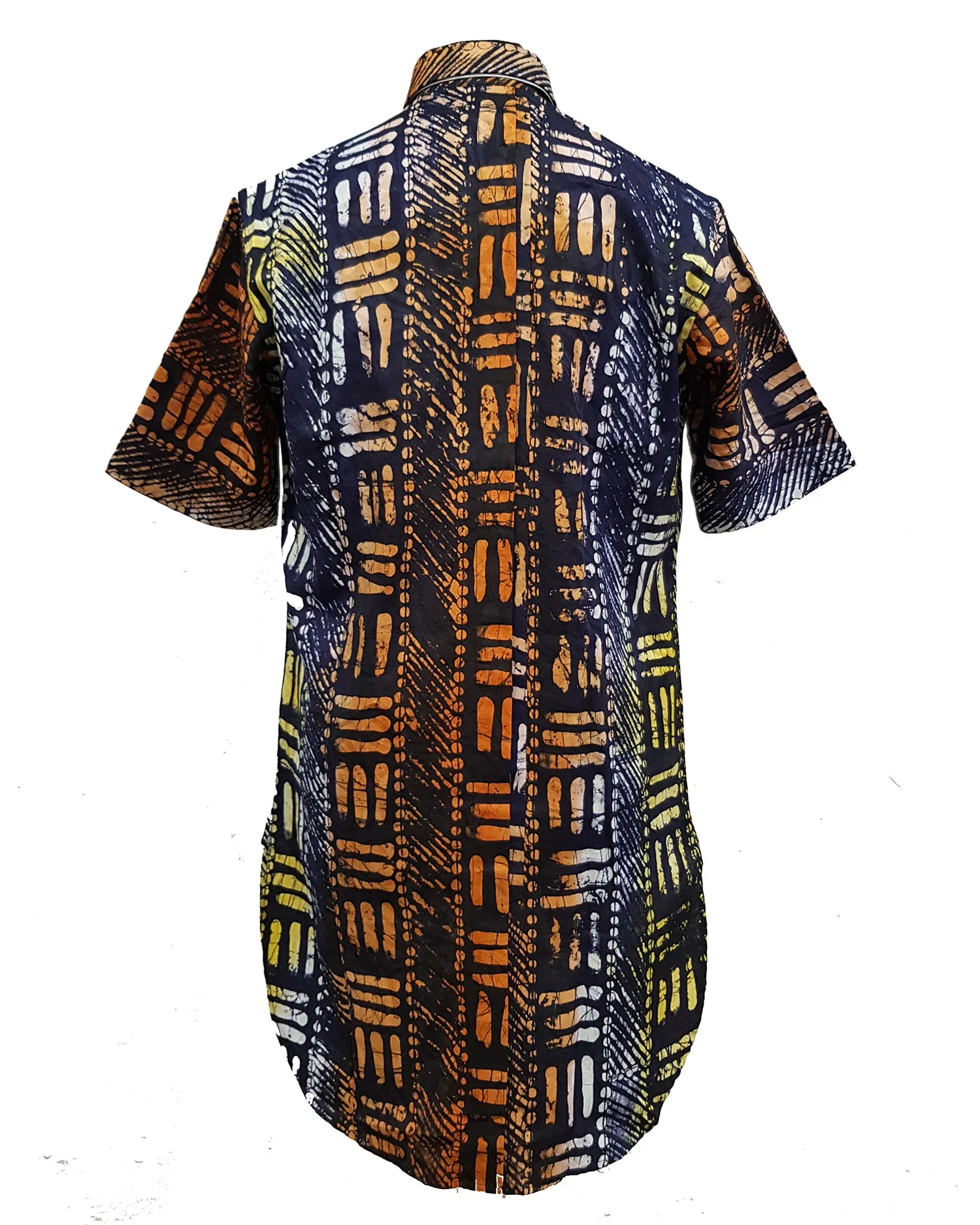 Hand Dyed Adire Shirt