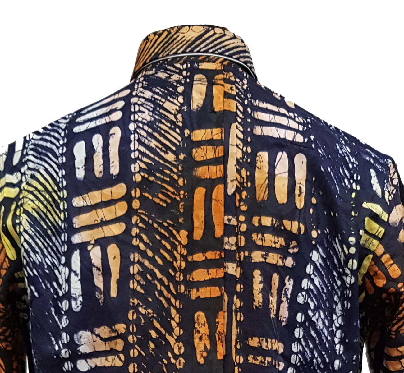Hand Dyed Adire Shirt