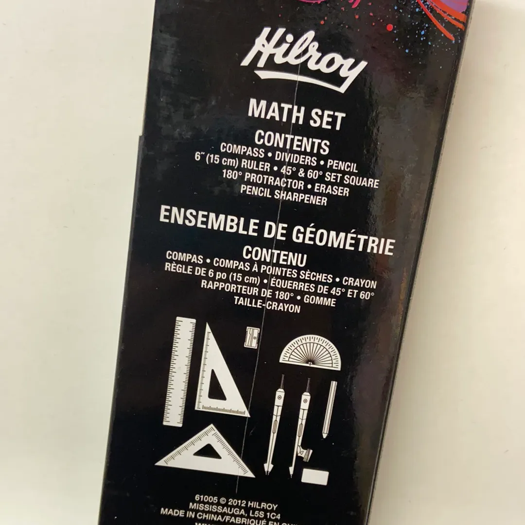 Hilroy Math Set