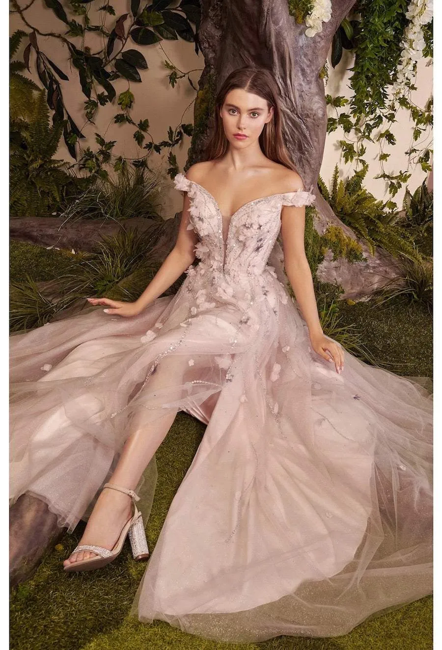 Magic Pink Evening Dress