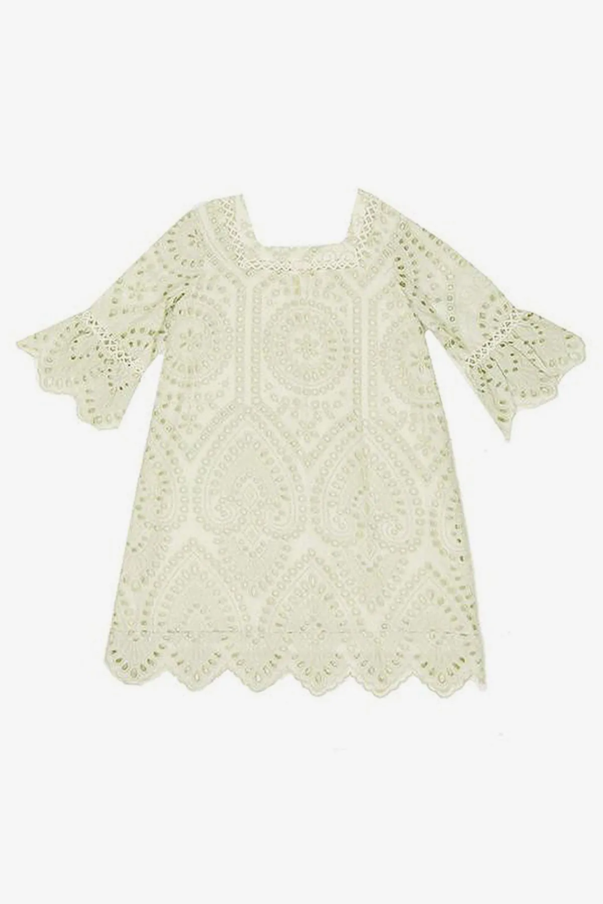 Marlo Hunter Girls Dress - Mint (Size 4/5 left)