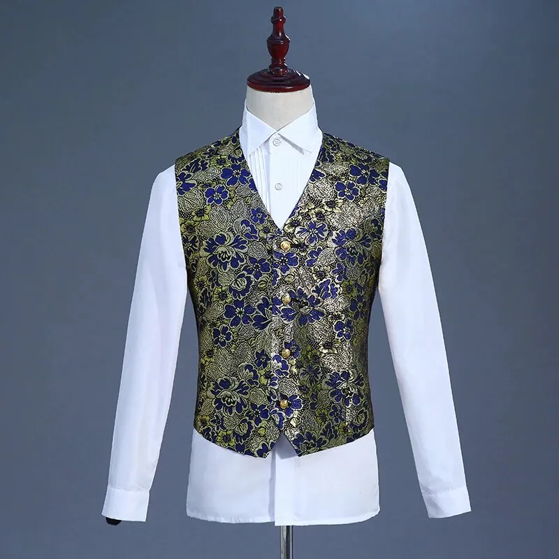 Men's Winter Gothic Style Five-Piece Suit | Men's Masquerade Costume