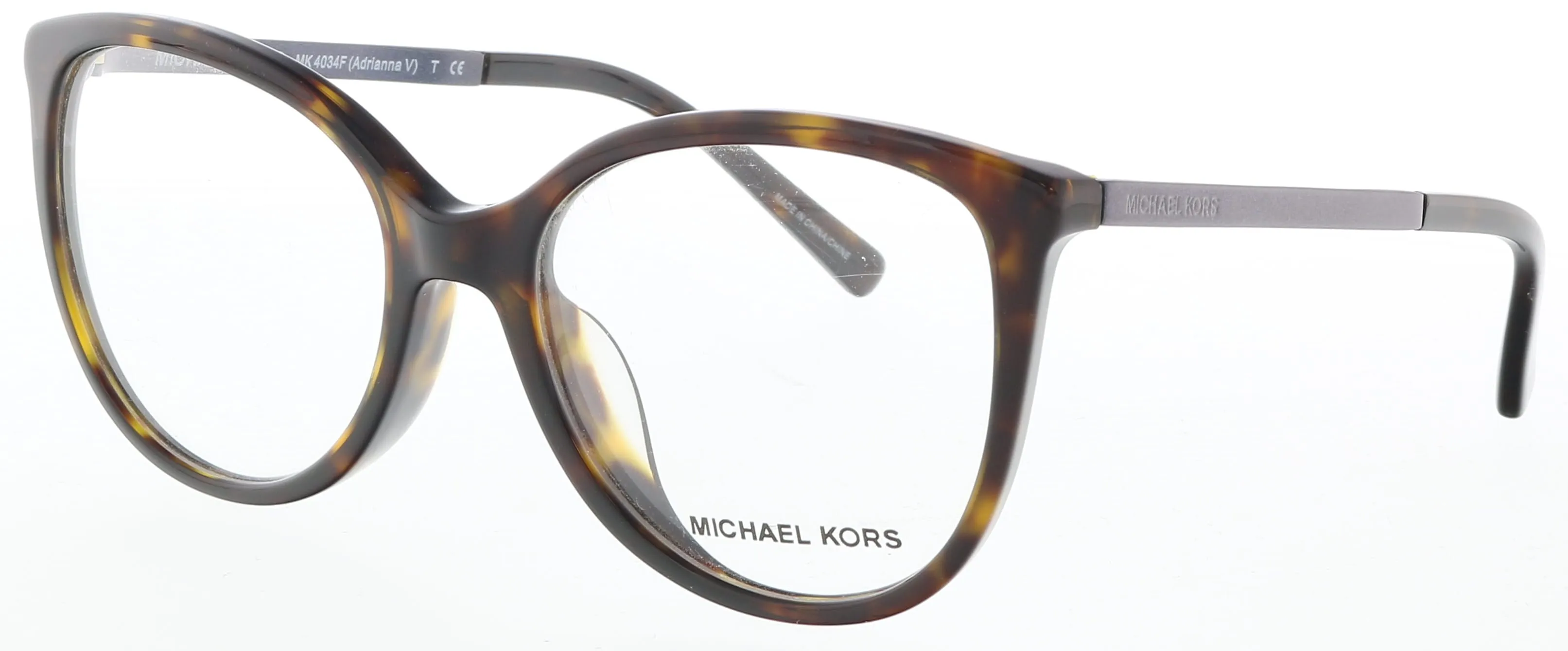Michael Kors MK2034 3202 Tortoise Round Sunglasses