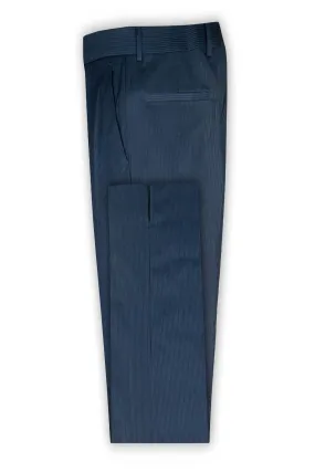 Midnight Navy Pinstripe Trouser