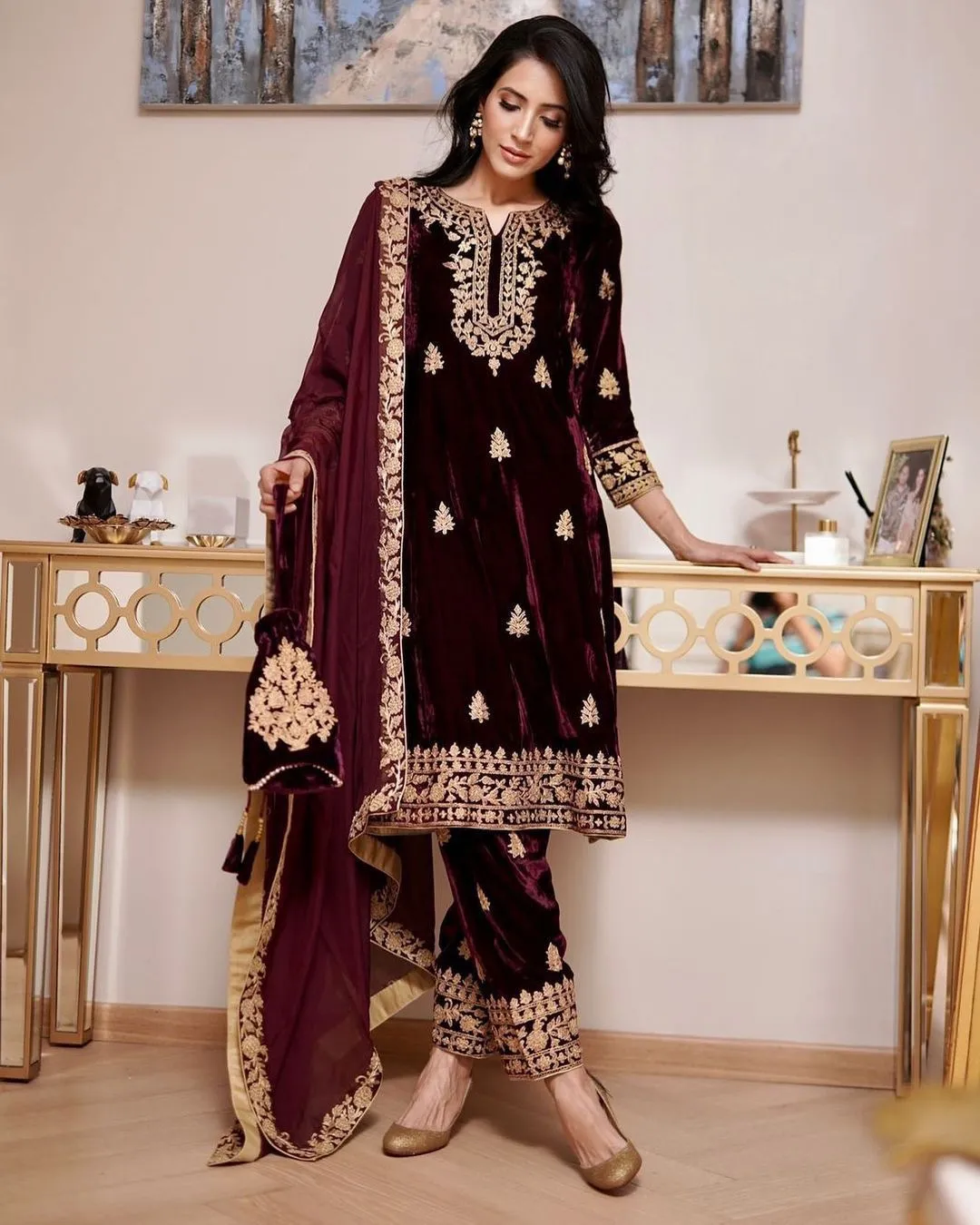 New Designer Party Wear Salwar Suit