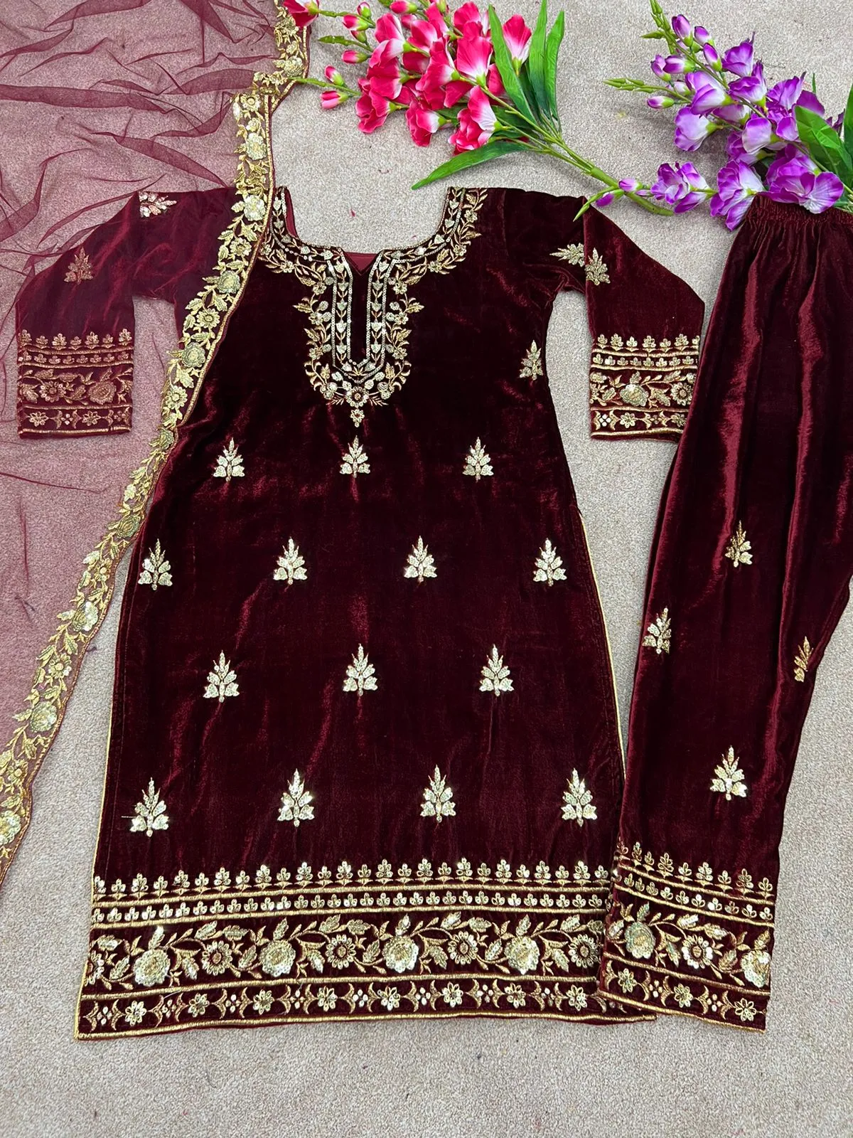 New Designer Party Wear Salwar Suit