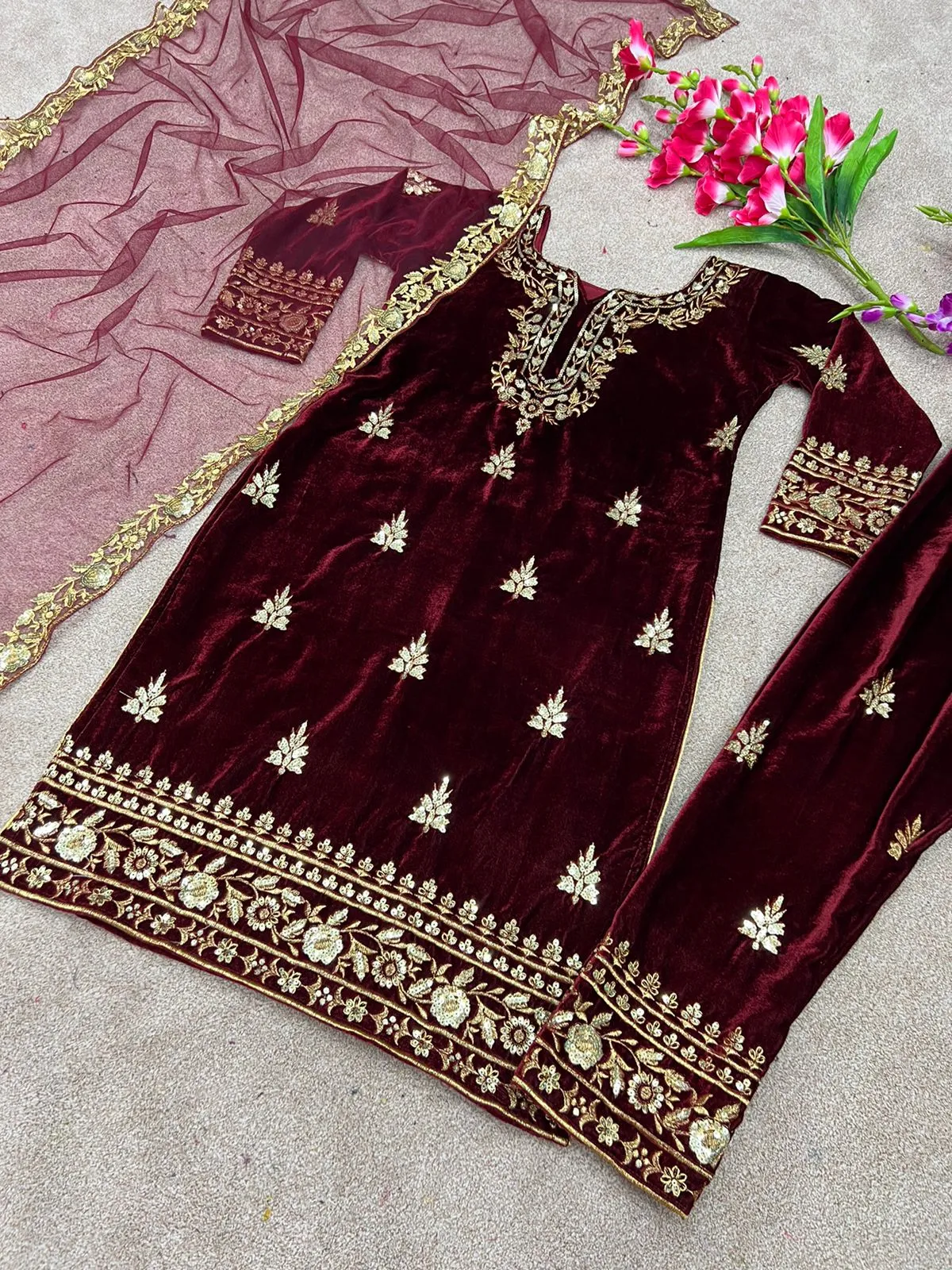 New Designer Party Wear Salwar Suit