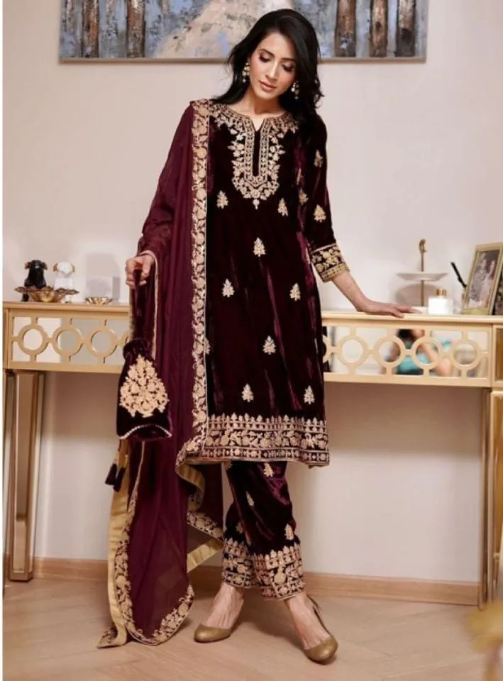 New Designer Party Wear Salwar Suit
