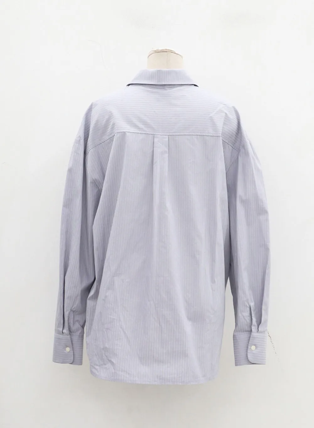 Pinstripe Oversized Shirt OJ302