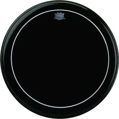 Remo Batter, PINSTRIPE®, EBONY®, 8" Diameter